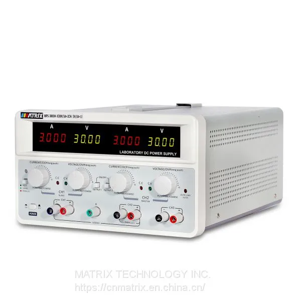 MPS-3005H-3 Triple Channle Linear DC Power Supply 4 Digits Display photo-2