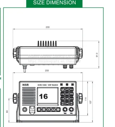 NSR NVR-1000 VHF RADIO photo-4