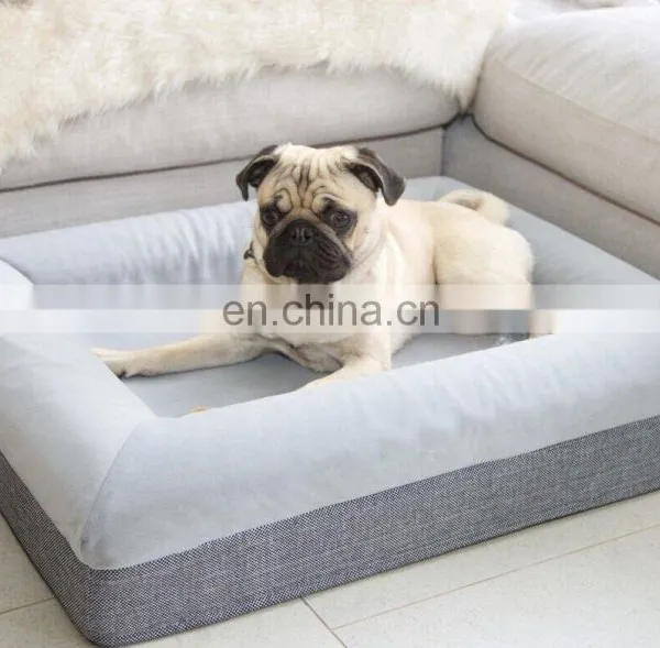 Orthopedic Memory Foam Large Dog Bed Durable WaterProof Liner Removable Washable Cover photo-5