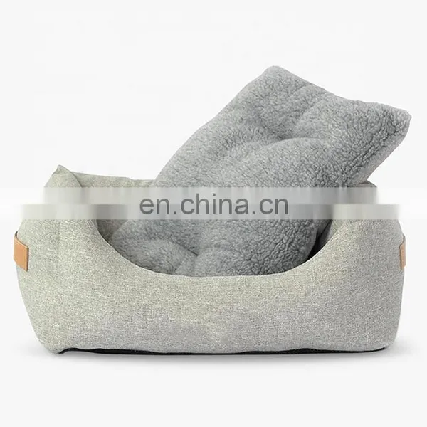 Durable Dog Bed Machine Washable Pet Bed Comfortable Puppy Dog Sleeping Bed photo-6