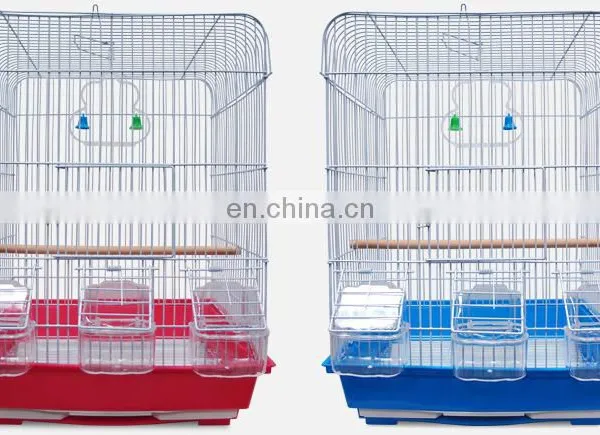 Wholesale Wrought Portable Chinese Large Aluminium Stainless Steel Iron Bird Parrot Cage photo-5