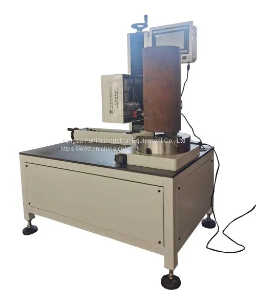 Pneumatic Dot Peen Marking Machine for Flange Marking Engraving photo-5