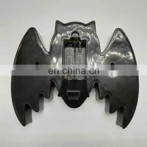 Halloween Decoration Plastic Bat Shaped LED Lamp Table Light photo-5