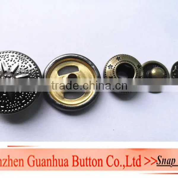 Best Fashion Sanp Button/brass Snap Buttons/metal Sanp Buuton