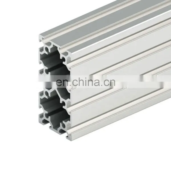 SHENGXIN Aluminium Silver Anodized Aluminum Profile for Stage Slotted Aluminium Profiles photo-4