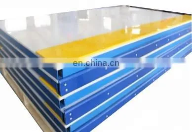 PE Material Synthetic Ice Rinks Hockey Boards Ice Rink Barrier / Indoor Soccer Walls for Sale photo-2