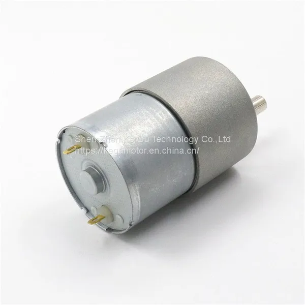GM37-3530 High Quality 6Kg.cm Rated Torque 24V dc Gear Electric Motor 77rpm 37mm Metal Gearbox photo-2
