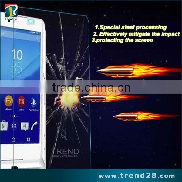 for Sony Xperia z3 0.33mm Clear Tempered Glass Screen Protector photo-4