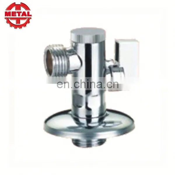 Best 90 Degree Chrome Plated 1/2*3/8 3 Way Brass Angle Valve For Kitchen photo-5