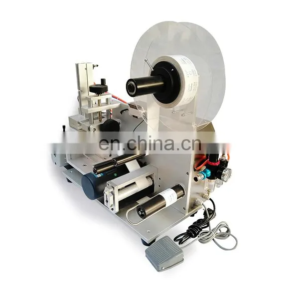 YTK60 Semi Automatic Cheap Labeling Machine Flat Objects Labels Stickers Machine photo-3