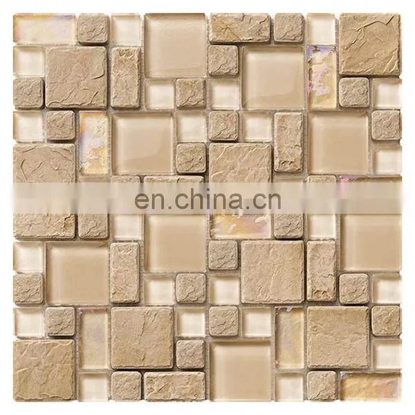 Swimming Pool Floor Aquatic Ocean Blue Square Mosaic Tiles