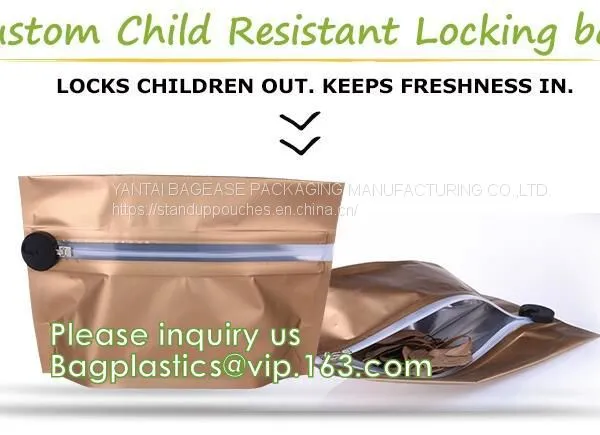 FDA Child Resistant Packaging Lockable Medicine Bag, Odor Proof Bags For Weed Storage FDA Child Resistant Packaging Lock