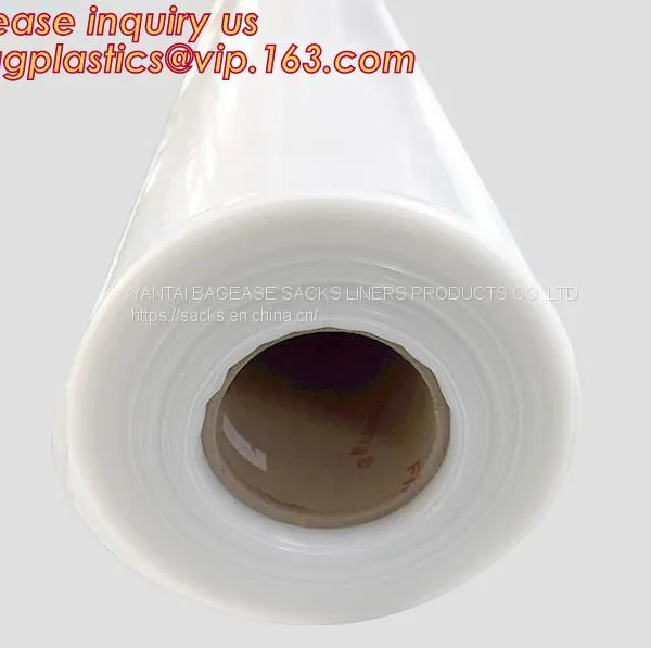 POF Shrink Film For Wrapping Food Products With Fully New Plastic Film LLDPE Wrap, Lay Flat Tubing,Produce Roll, Tube photo-3