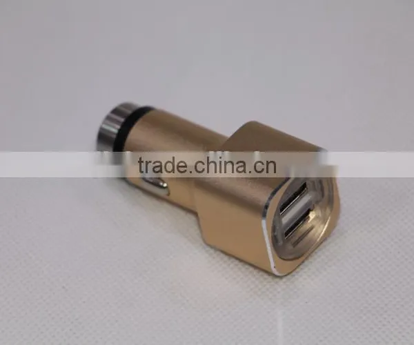 Two Interfaced USB Car Vehicle Charger With PVC Blister Gift Box Mobile Accessories photo-5