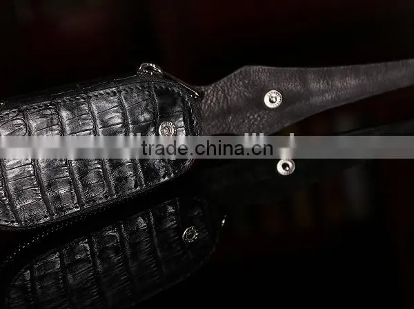 Genuine Crocodile Leather Key Bag Car Key Holder High Grade Gift Key Case for Men and Ladies photo-2