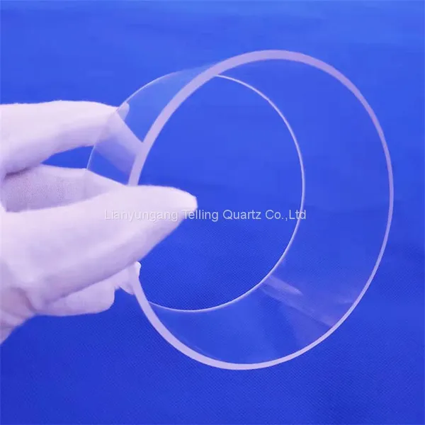 Large Diameter Quartz Glass Tube Clear Quartz Tube photo-2
