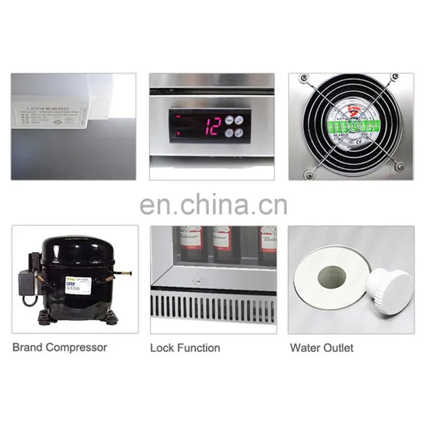 Good Price Commercial Freezer Stainless Steel Industrial Upright Refrigerator photo-4