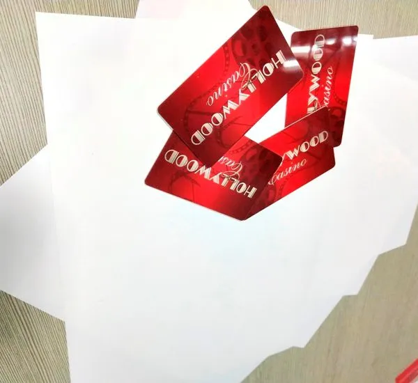PC Polycarbonate Plastic Sheets , Laserable White Polycarbonate Sheet For Smart Card photo-3