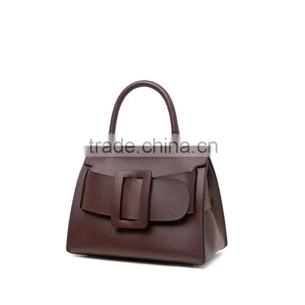 PU Leather Lady Fashion Handbag Newest Pictures Women Fashion Clear Tote Bag photo-3