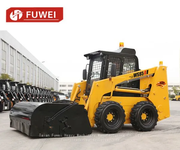 Construction Machiery FUWEI Latest Skid Steer Front End Loader for Sale photo-2