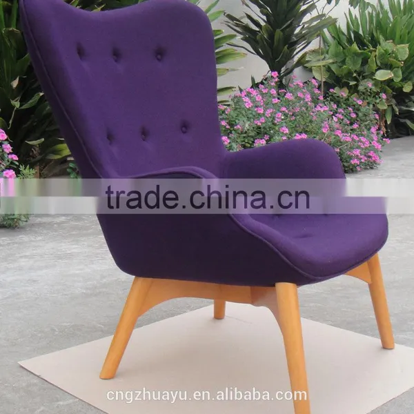 Hot Sales Lounge Chair Purple photo-2