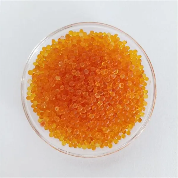 Fine Pored Silica Gel Desiccant Transparent Orange