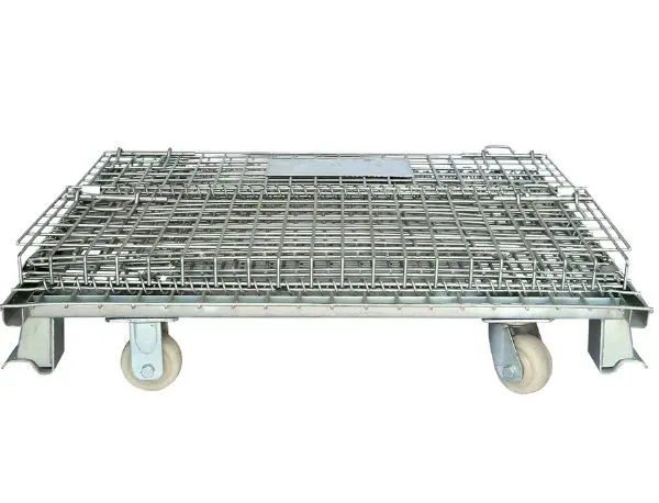 4 Sides Roll Container Roll Cage Warehouse Stillage Trolley photo-4