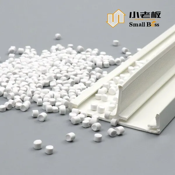 Fireproof Fire Resistance PVC Cable Trunking Wire Protection Wiring Accessories PVC Compound Granules photo-3