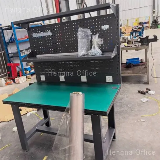 ESD Workbench With LED Light and Pegboard — Static Safe Bench for Lab, PC & Phone Repair photo-5