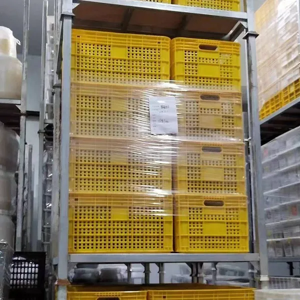 Cold Room Stacking Heavy-Duty Rack Shelf Industrial Galvanized Mesh Storage Warehouse Inventory