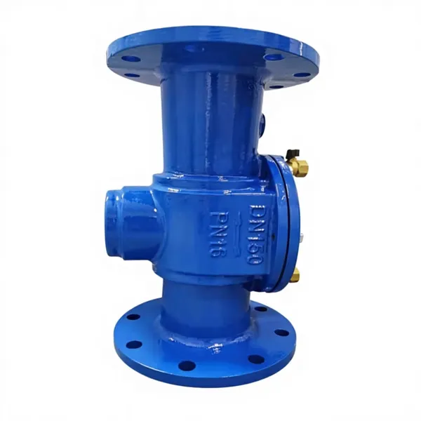 Flange Backflow Preventer Ductile Iron Material One-way Valve Anti - Fouling Block Valve photo-4