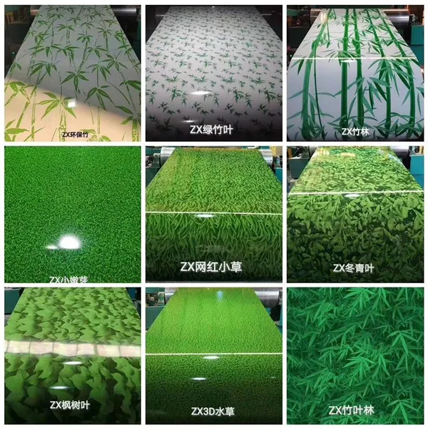0.12mm-1.0mm Embossed Pattern Printed Color Coated Steel Coil PPGI PPGL for Roofing photo-5