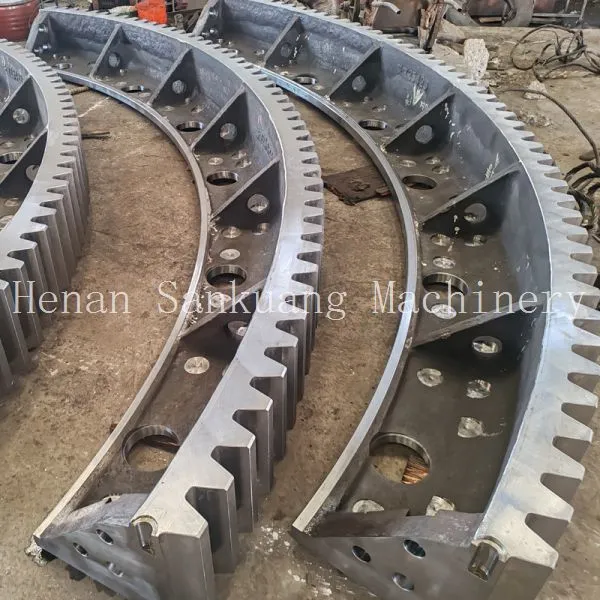 Rotary Kiln Girth Gear With 1-Year Warranty and Mill Test Report, 100% Inspected for Gear Accuracy photo-5