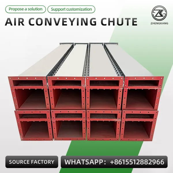 Air Slide Conveyor XZ Type Pneumatic Air Sliding Chute For Cement Fly Ash Powder photo-4