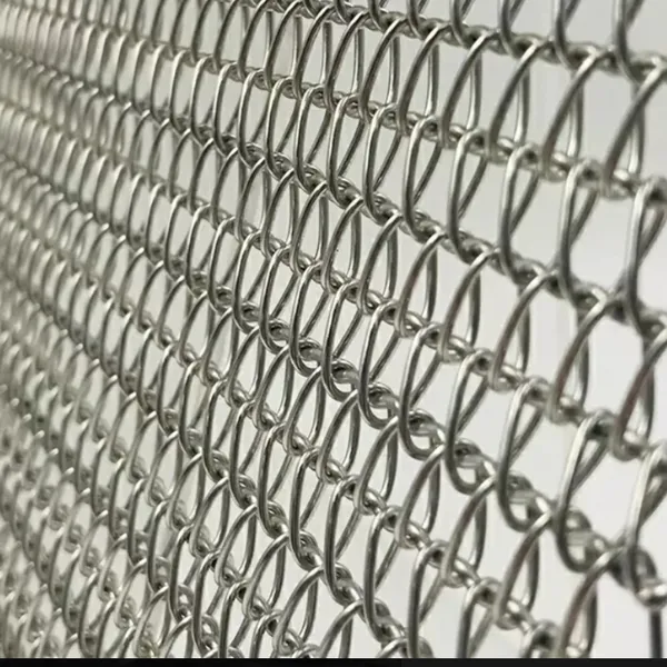 Metal Spiral Wire Mesh Conveyor Belt Forward Transmission Belt for Agricultural Products photo-2