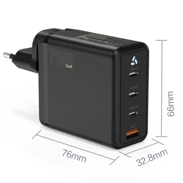 Compact 45W GaN Wall Charger With Foldable Plug for Travel and Office Use photo-2