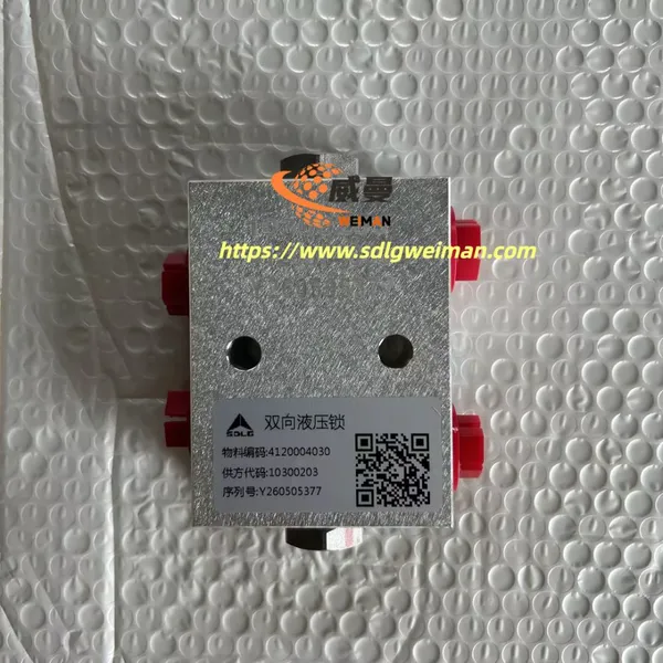 ORIGINAL SDLG Hydraulic Lock 4120004030 APPLY FOR SDLG MOTOR GRADER G9180 G9190 G9200 photo-5