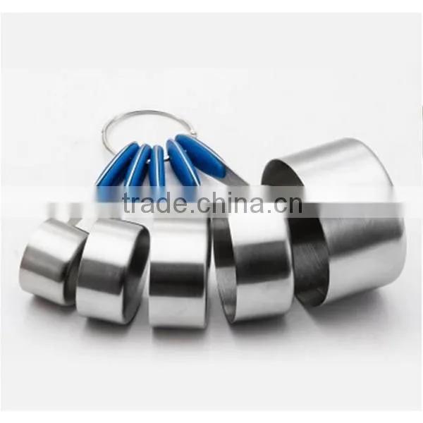 5 PCS Solid Sturdy Stainless Steel Stackable Measuring Cups Set photo-2