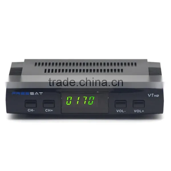 Stock Dvb-s2 1080p Full Hd Satellite Receiver Freesat V7 Hd Hot Selling For Europe/africa/southeast Asia photo-2