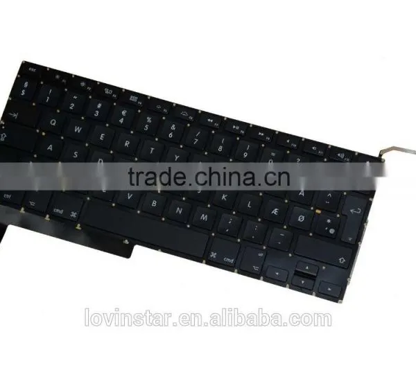 DK Danish Laptop Keyboard Replacement Parts For Macbook Pro A1286 2008-2012 photo-5