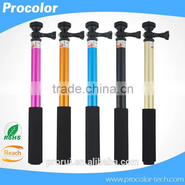 Professional SLR Camera Mini Colorful Smartphone Handheld Monopod Aluminum Extension Pole