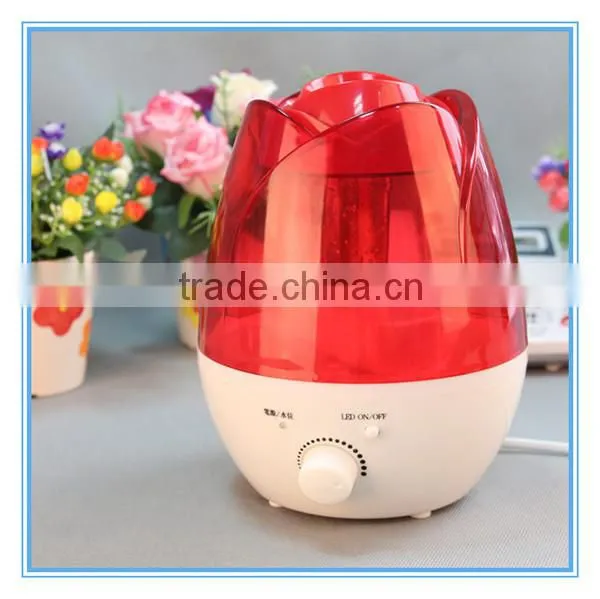 Rose Design Portable Ultrasonic Aroma Diffuser Humidifier Ultrasonic photo-2