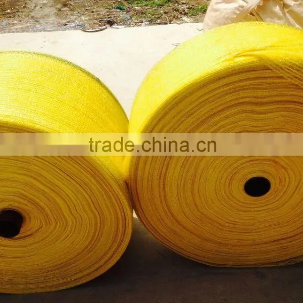 50x80cm Cheap and Good Quality Yellow Hdpe Raschel Mesh Net Bags for Vegetables and Fruits photo-3