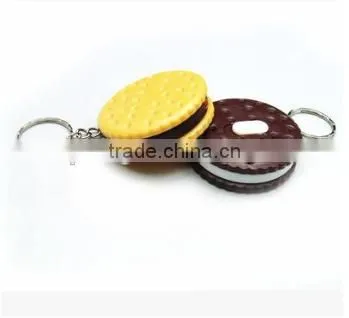 Led Key Chain Heart Shape Cookies Electronics LED Flashing Keychain photo-2