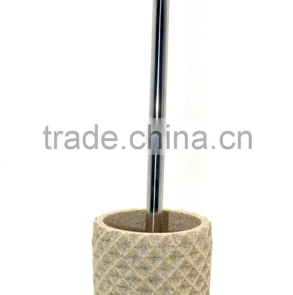 Pineapple Line Polyresin Sandstone Bathroom Accessories Set for Hotel and Home photo-6
