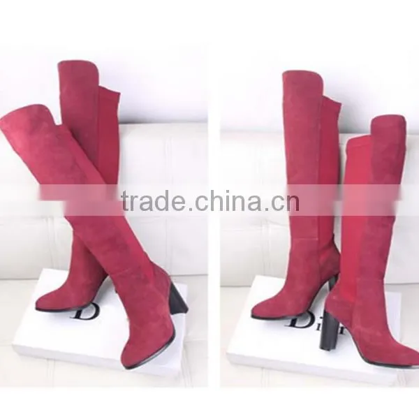 Rubber Thigh High Boots Boots Women 2015 Professional Boots Sale photo-4