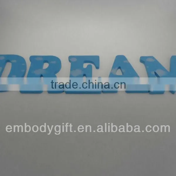 Hot Sale Home Decoration Wood Letters
