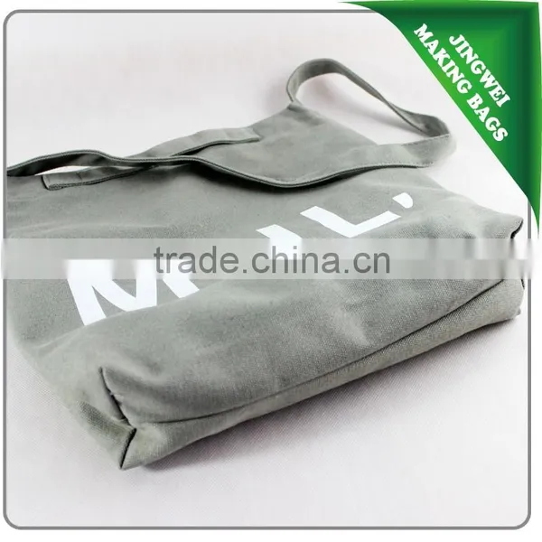Wholesale Customized Promotion Canvas Shoulder Bag With Good Quality photo-2