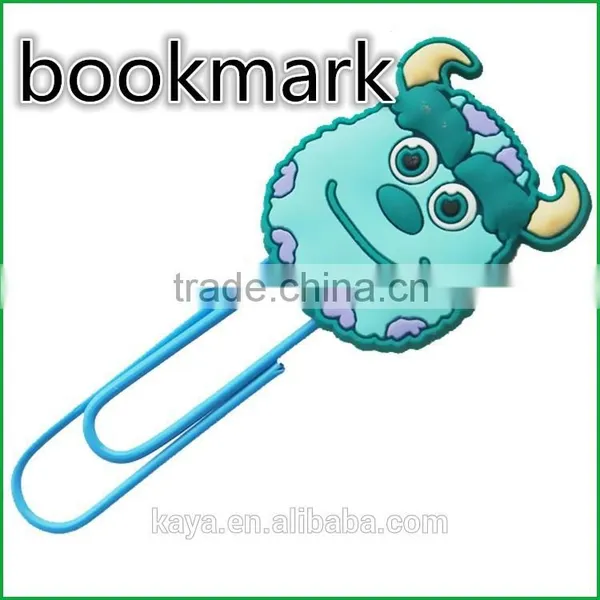 Soft Pvc 3d Bookmarks With Cartoon Design photo-6