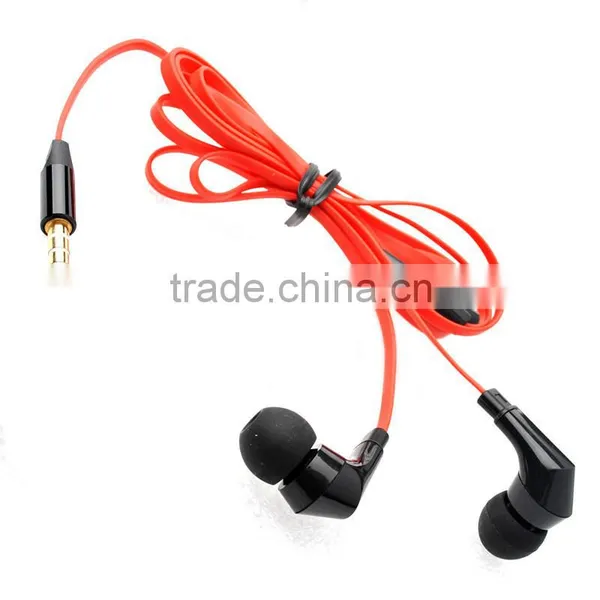 Hot Sale Metal Earcup Good Quality Colorful Wired Earphone photo-5